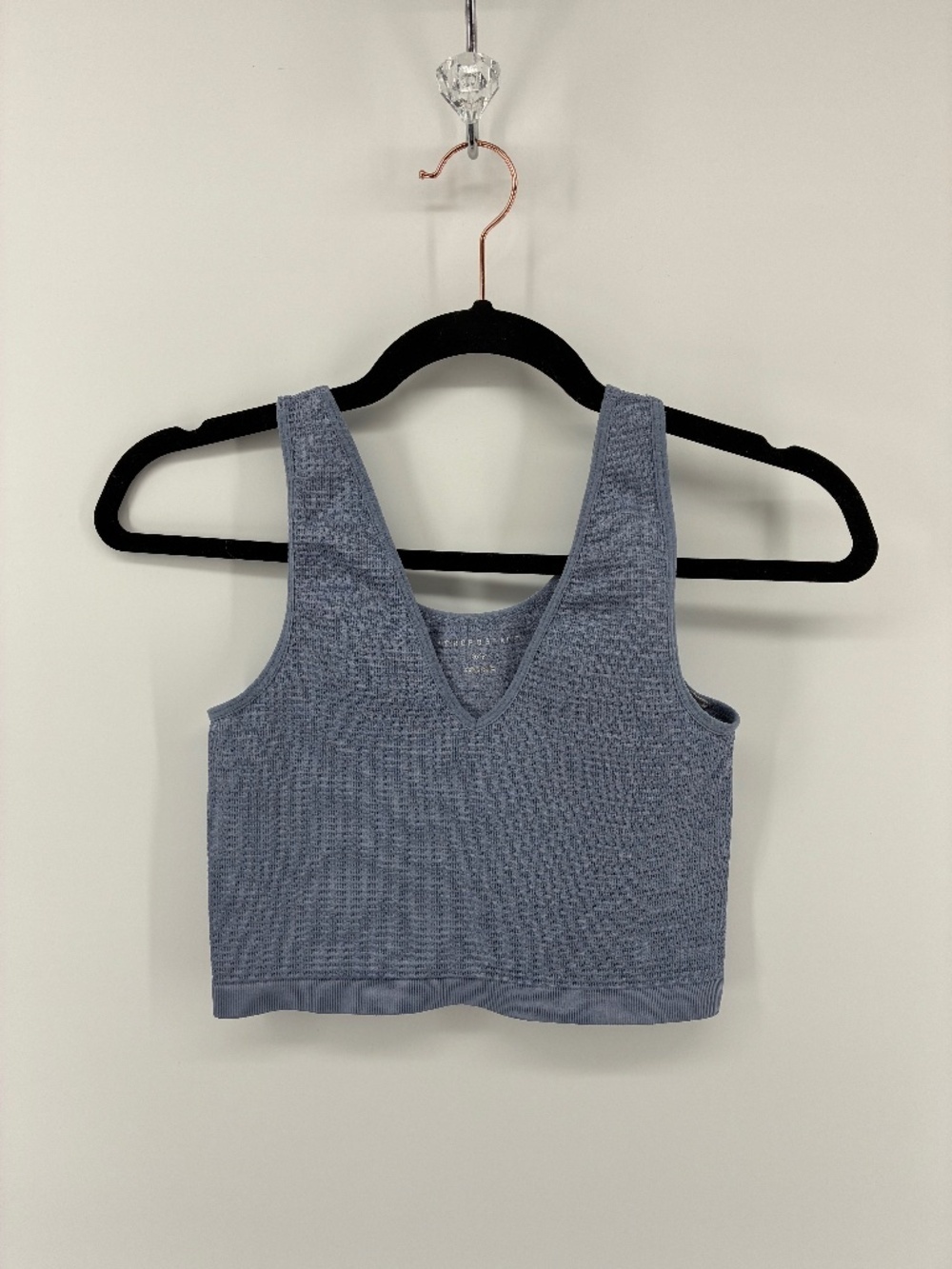 Aeropostale Textured Blue Top